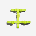 H-Harness para Perros Neopro Lime